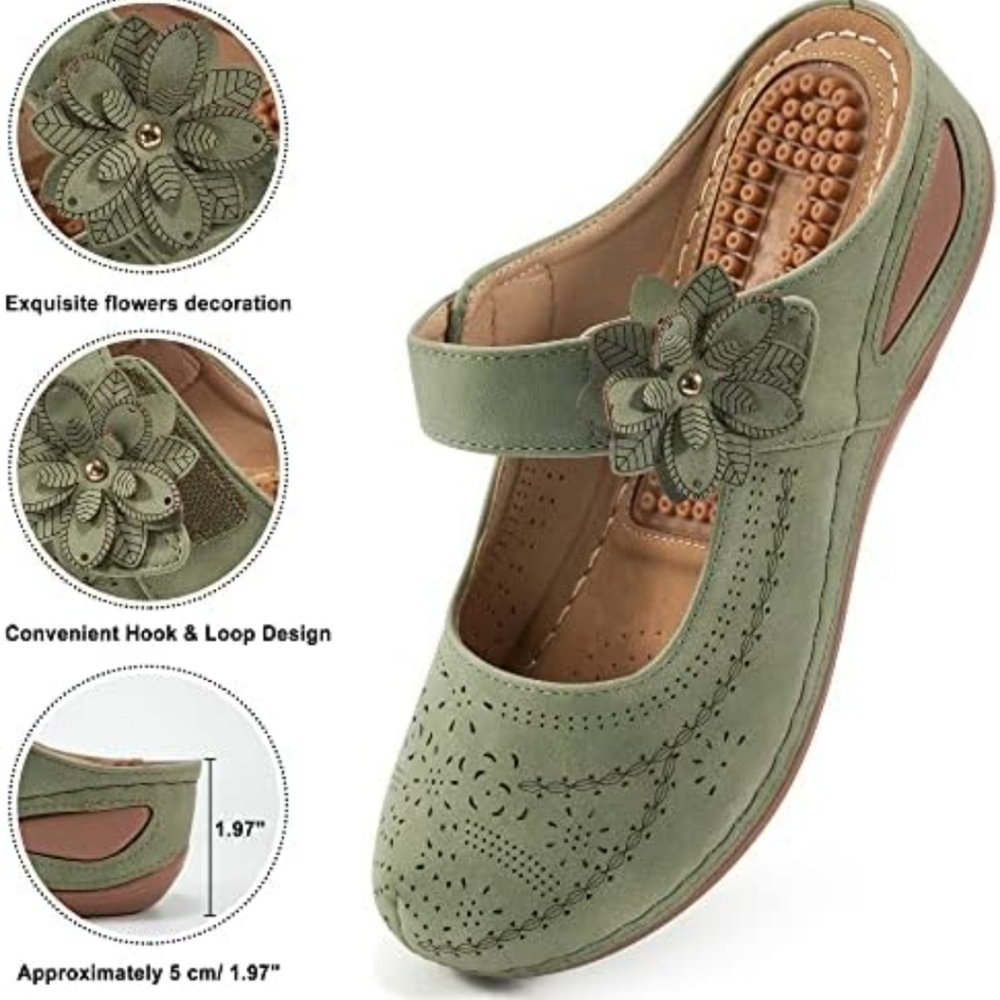 Alicegana Mules/Clog with Arch Support.  Sz 11.5